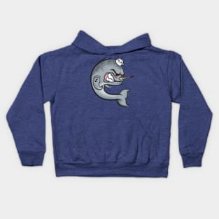 Angry Narwhal Kids Hoodie